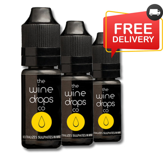 Combat sulphite sensitivity with The Wine Drops – a single bottle solution designed to reduce sulfites in your wine. 