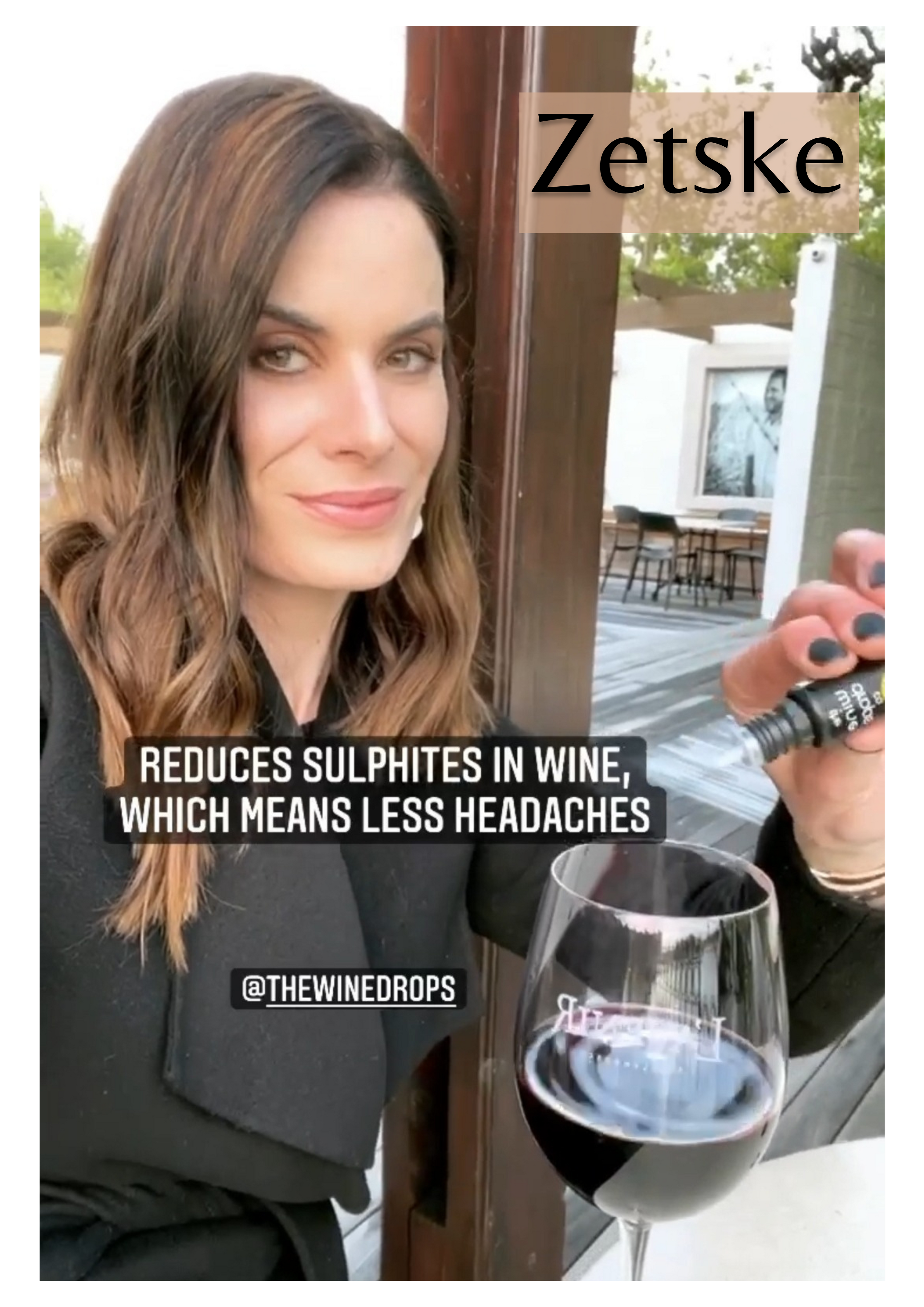 The Wine Drops - Reduce Sulphites in all Wines 